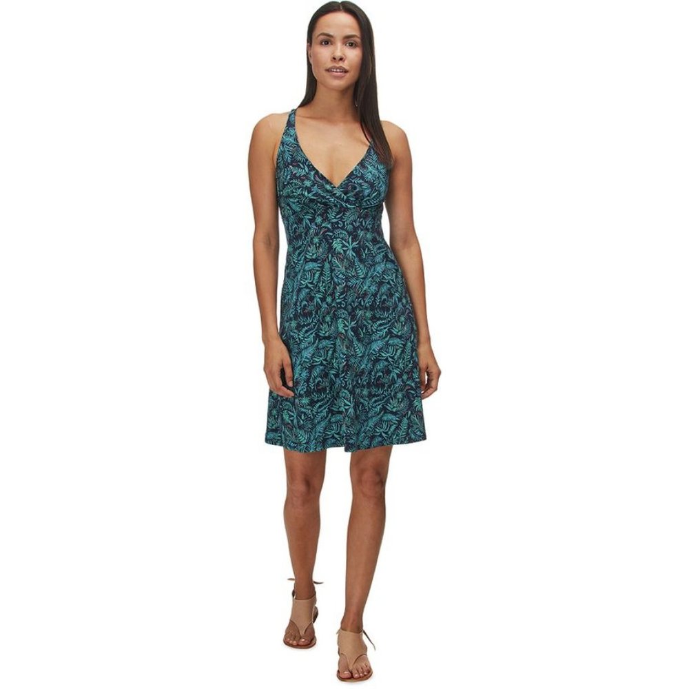 Patagonia Amber Dawn Dress in IT'S A FOREST/NEW NAVY